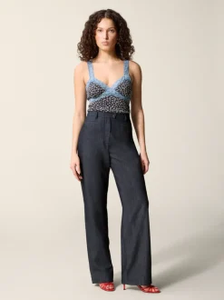 Rouje Pantalons>Pantalon PATRICIO DENIMINDIGO