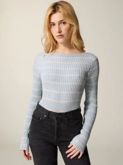 Rouje Tops|Mailles>Pull ADELA RAYEBLEUCIEL