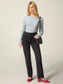 Rouje Tops|Mailles></noscript>Pull ADELA RAYEBLEUCIEL