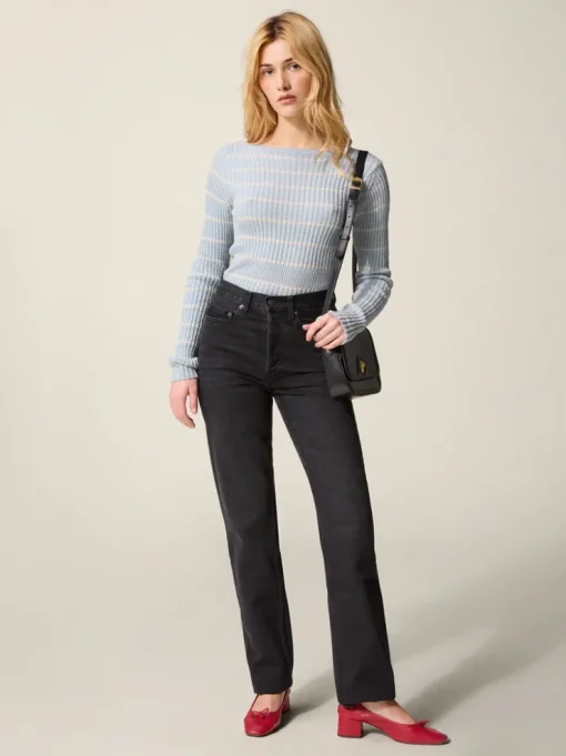 Rouje Tops|Mailles>Pull ADELA RAYEBLEUCIEL