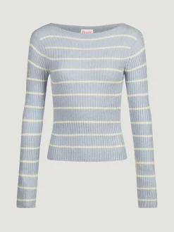 Rouje Tops|Mailles></noscript>Pull ADELA RAYEBLEUCIEL