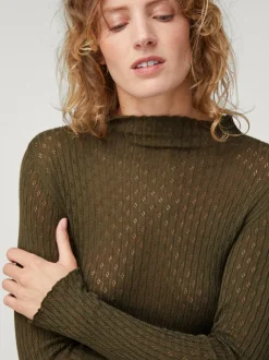 Rouje Mailles>Pull GALINA UniKaki