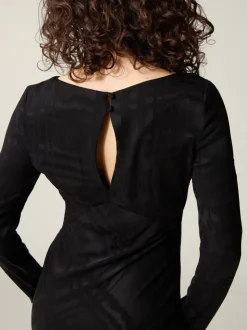 Rouje Robes>Robe ABIA BlackJacquard