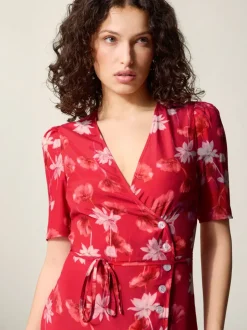 Rouje Robes>Robe GABIN CELESTINROUGE