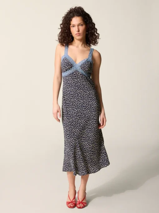 Rouje Robes>Robe JENNA BLEUETMARINE