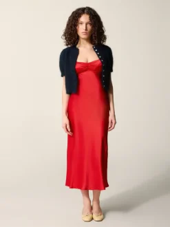 Rouje Robes></noscript>Robe JOSEPHINA SATINROUGE