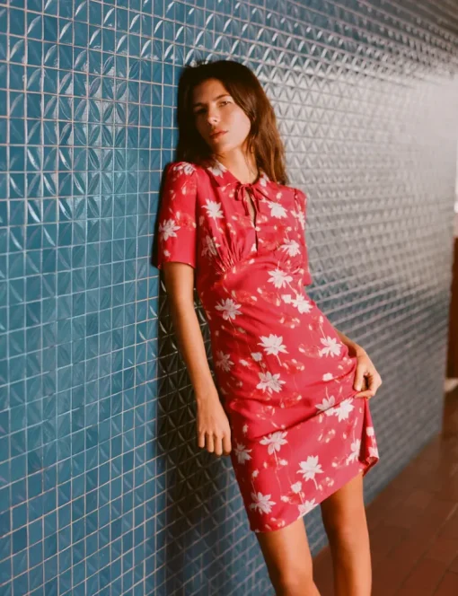 Rouje Robes>Robe SHEILA CELESTINROUGE