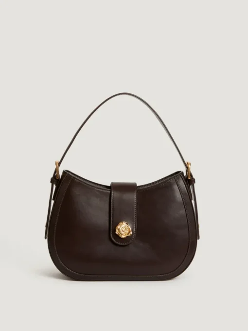 Rouje Sacs>Sac ALLURE CuirChocolat