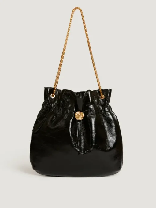 Rouje Sacs>Sac ARTISTE VernisNoir