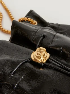 Rouje Sacs>Sac ARTISTE VernisNoir