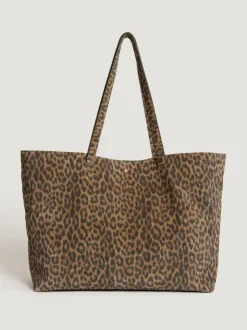 Rouje Sacs>Sac CABAS CrouteLéopard