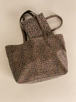 Rouje Sacs>Sac CABAS CrouteLéopard