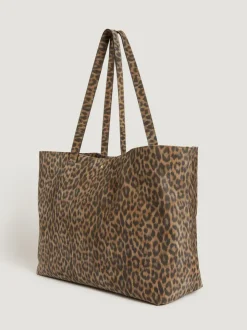 Rouje Sacs></noscript>Sac CABAS CrouteLéopard