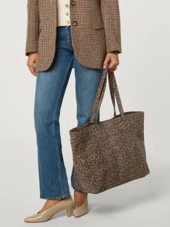 Rouje Sacs></noscript>Sac CABAS CrouteLéopard