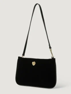 Rouje Sacs|Petite Maroquinerie></noscript>Sac LE MINI VeloursNoir