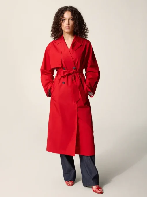 Rouje Manteaux & Vestes>Trench ARCHIBALD UniRouge