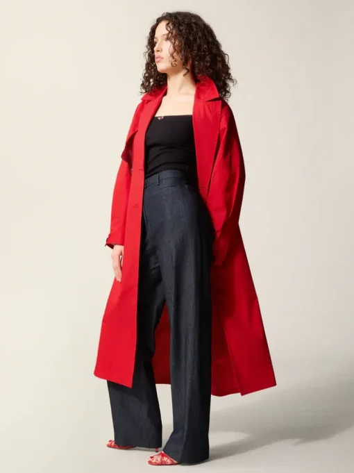 Rouje Manteaux & Vestes>Trench ARCHIBALD UniRouge