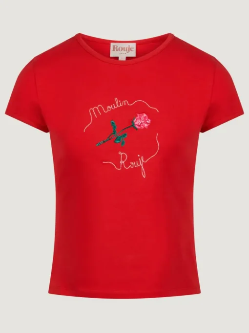 Rouje Tops>T-Shirt FERGUS MoulinRouge