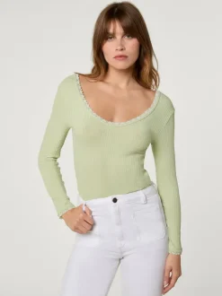 Rouje Tops>T-Shirt GIO UniVert