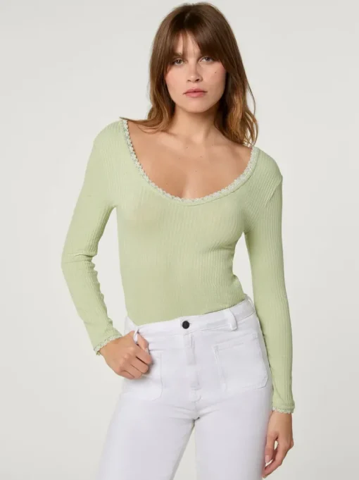 Rouje Tops>T-Shirt GIO UniVert