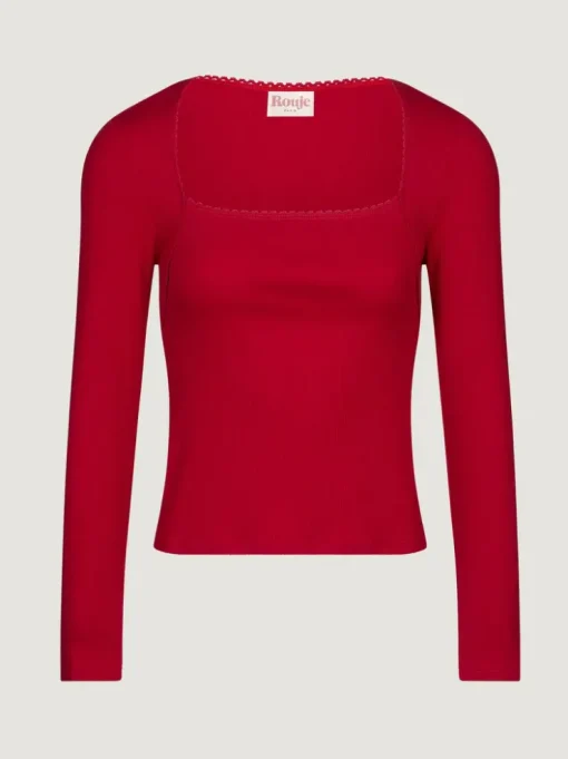 Rouje Tops>T-Shirt IVANKA UniRouge