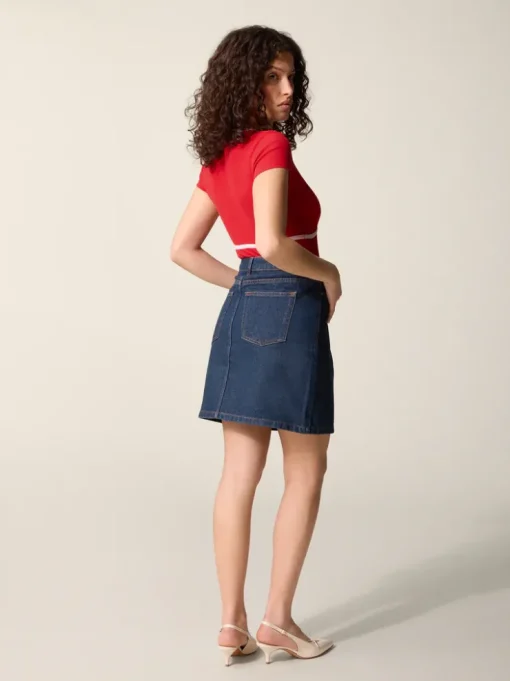 Rouje Tops>T-Shirt KARENE UniRouge