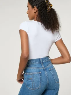 Rouje Tops></noscript>T-shirt SIAM Blanc