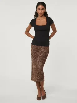 Rouje Tops>T-shirt SIAM Noir