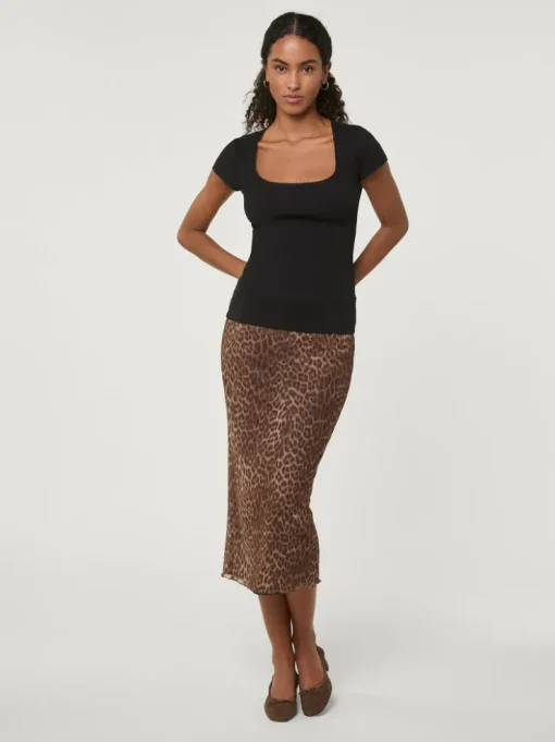 Rouje Tops>T-shirt SIAM Noir