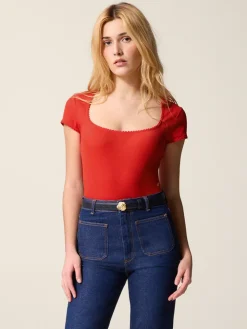 Rouje Tops>T-Shirt SIAM UniRouge