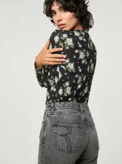 Rouje Tops>T-Shirt TIMOTHEE JardinSecretNoir