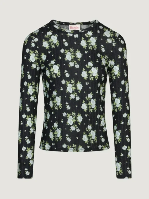 Rouje Tops>T-Shirt TIMOTHEE JardinSecretNoir