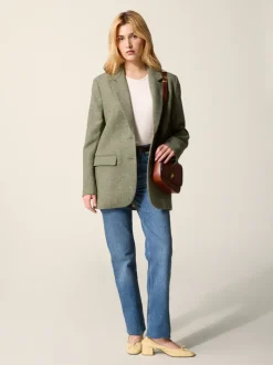 Rouje Manteaux & Vestes></noscript>Veste JACQUES ChevronCarreauxMenthe