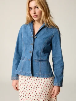 Rouje Manteaux & Vestes></noscript>Veste ULYSSE DenimIIndigoDoubleStone